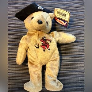 Lerc plush pirate bear “blackbeard”